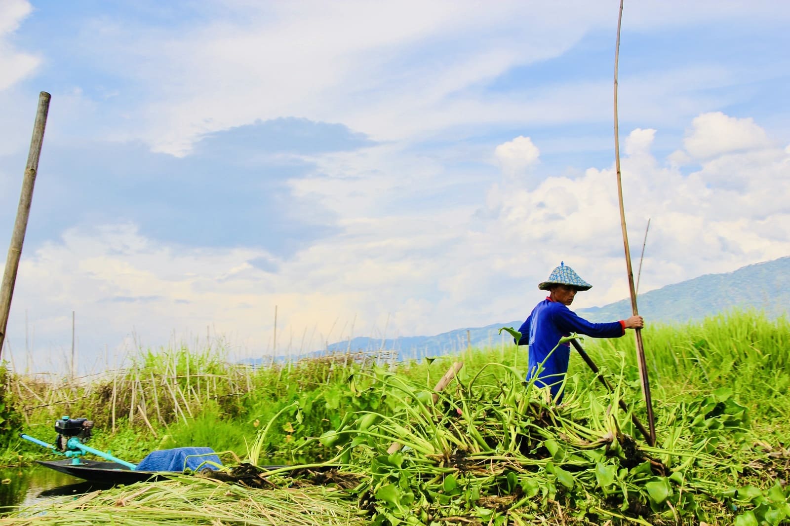 orto galleggiante Myanmar