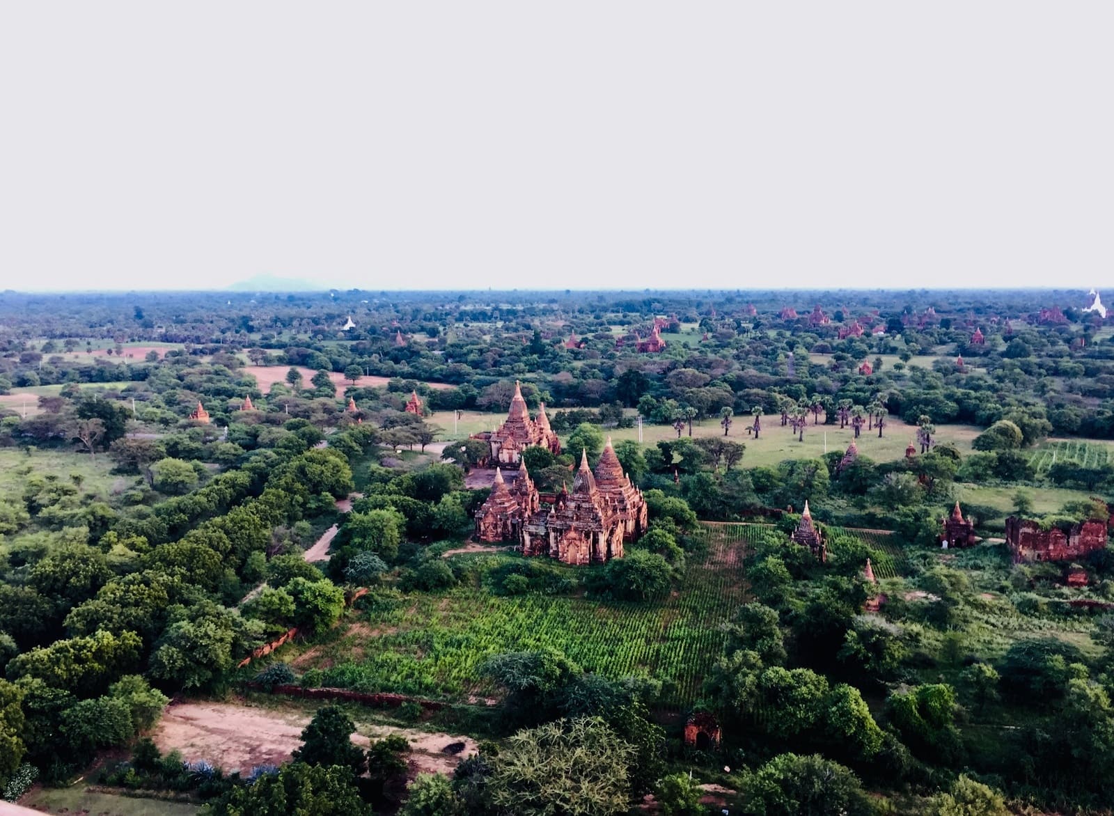 vista da Bagan Viewing Tower