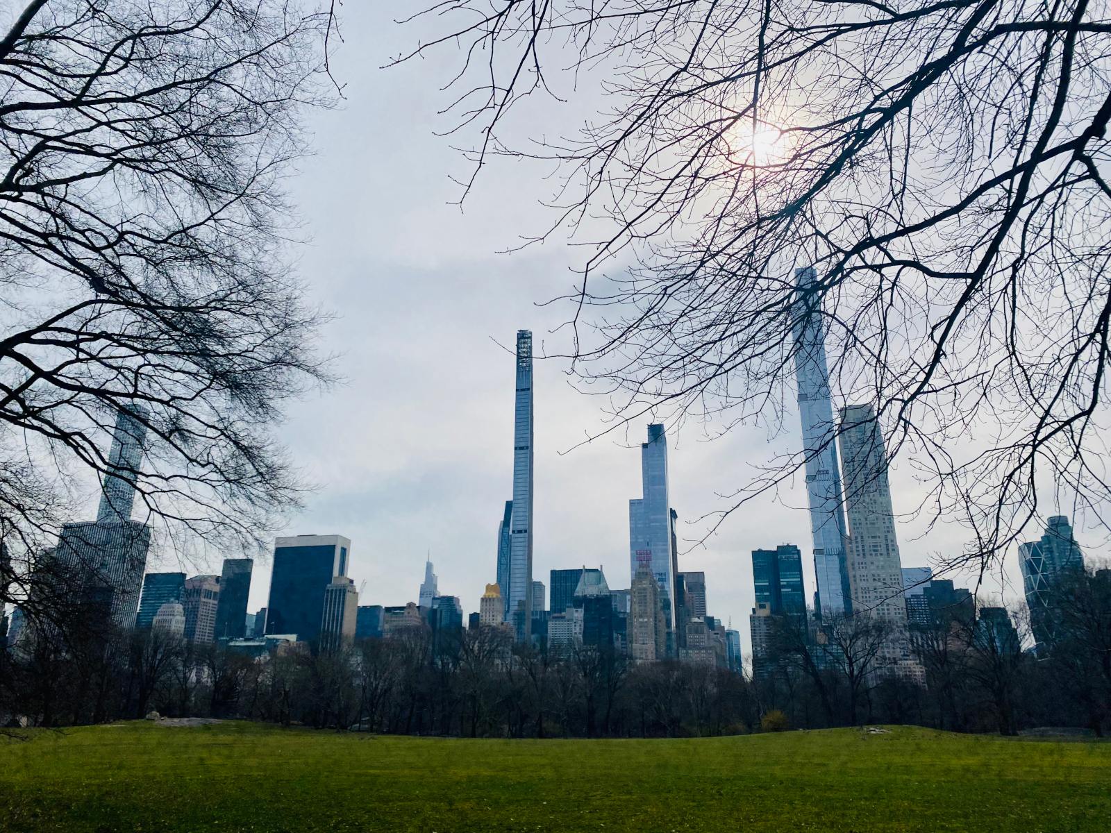 skyline new york da central park